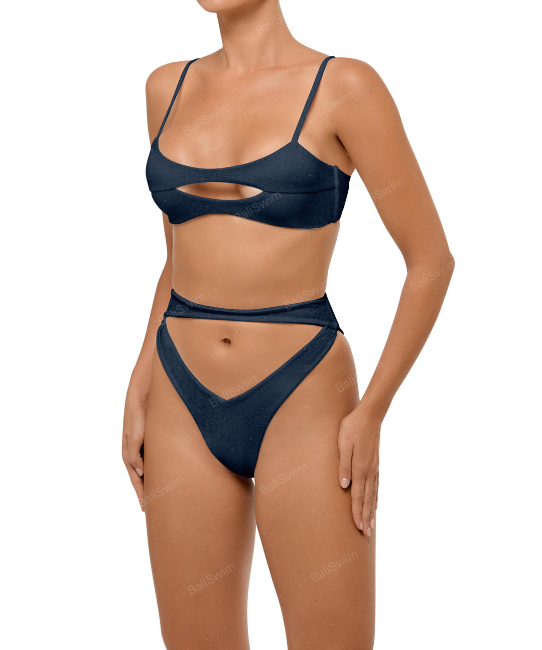 BSWS-B108 Hip Cutout Bikini Bottom