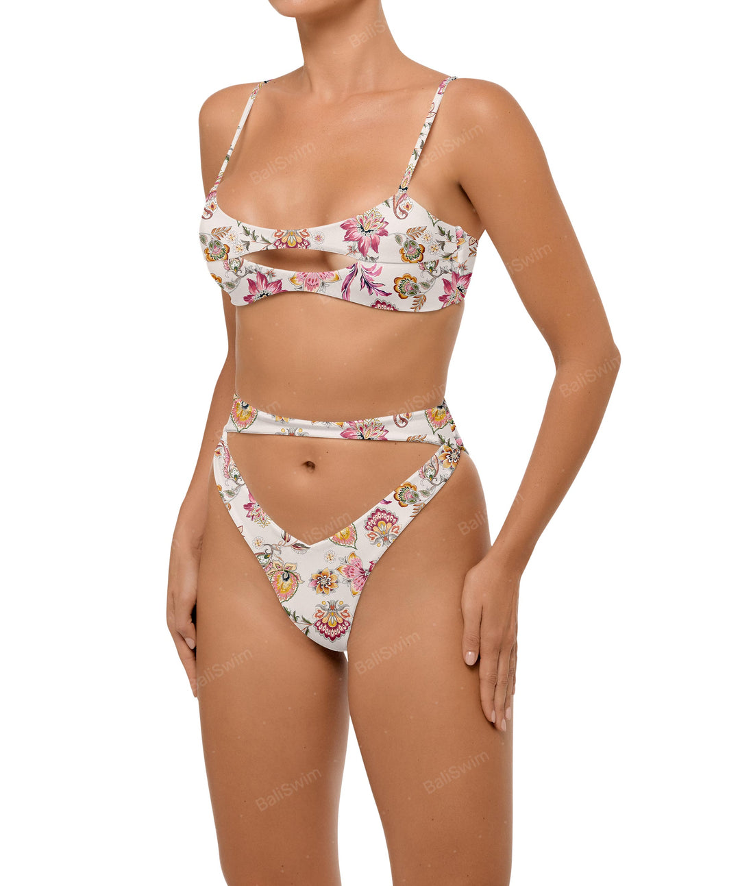 BSWS-B108 Hip Cutout Bikini Bottom