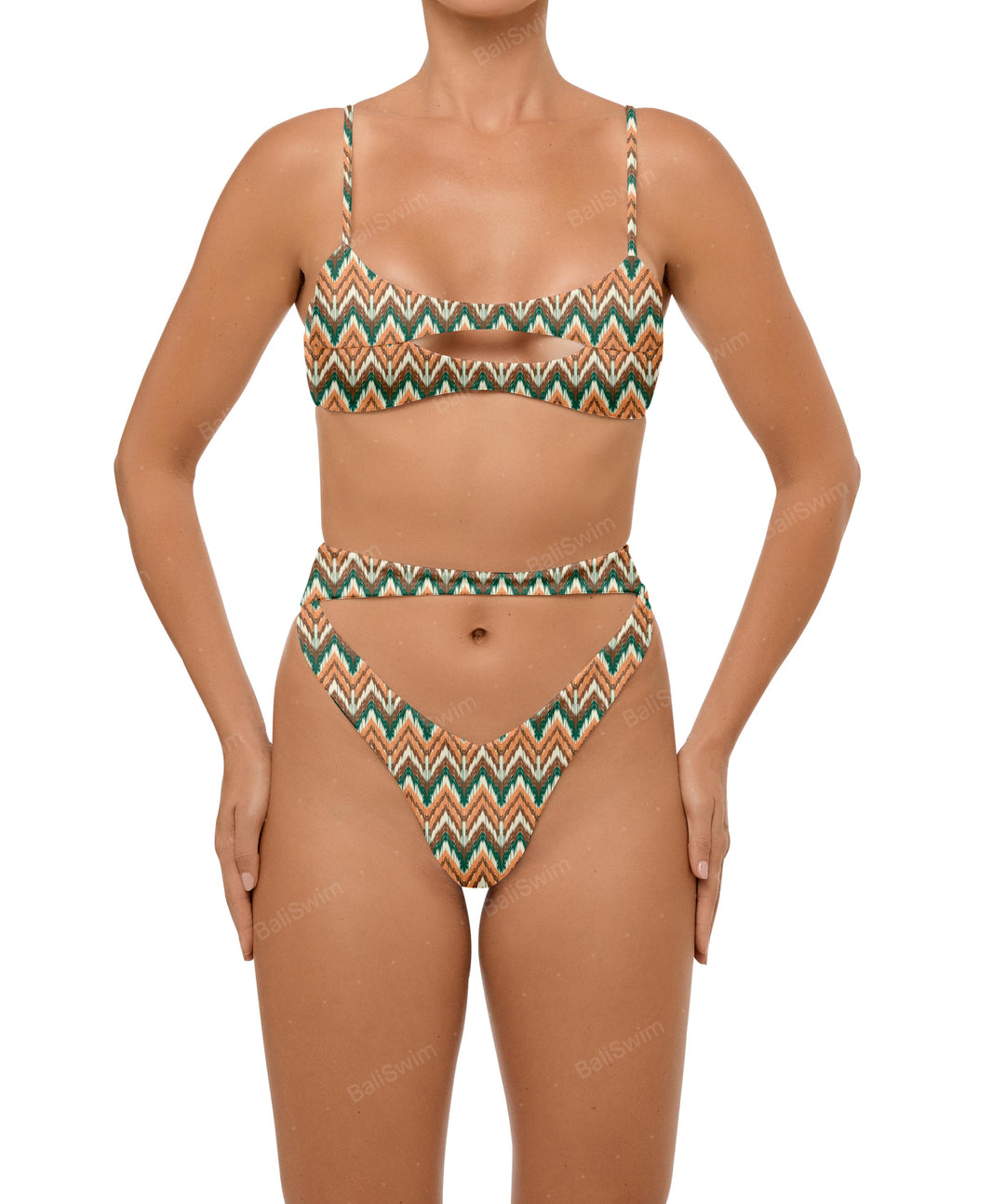 BSWS-B108 Hip Cutout Bikini Bottom