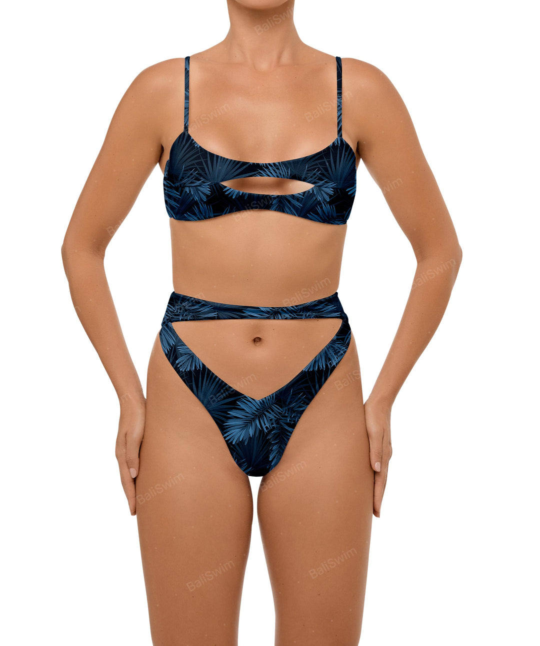 BSWS-B108 Hip Cutout Bikini Bottom