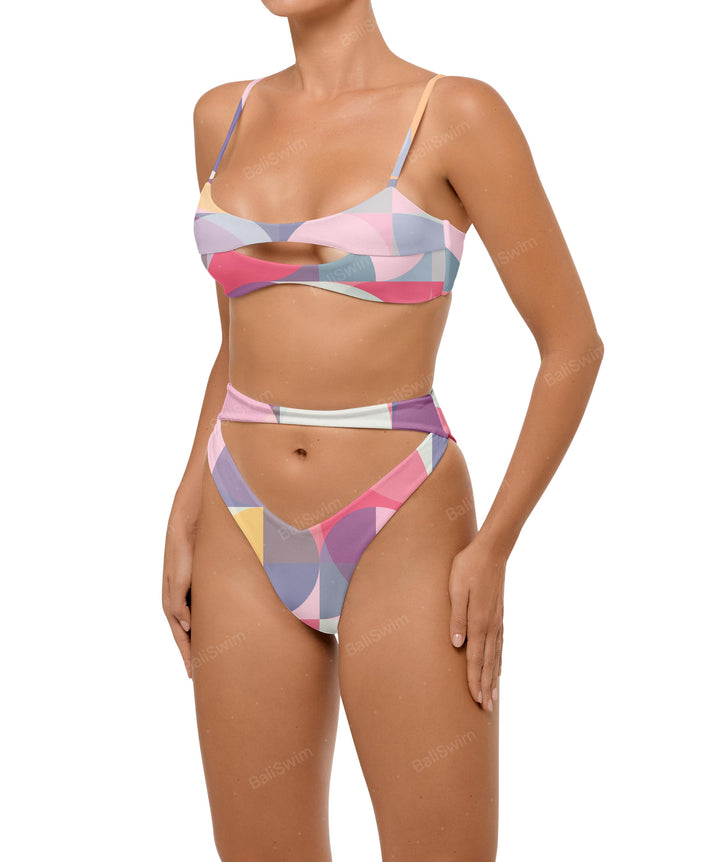 BSWS-B108 Hip Cutout Bikini Bottom