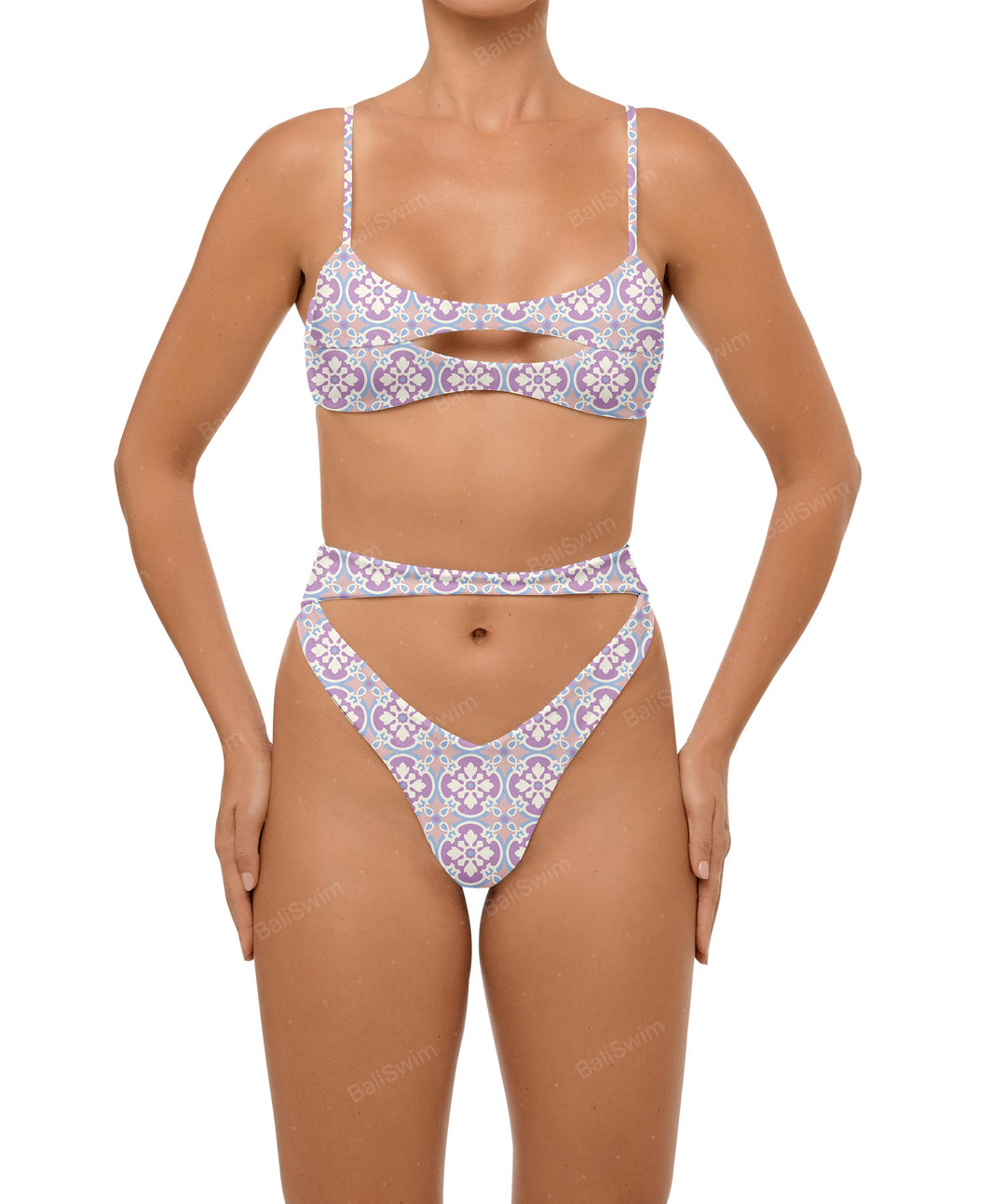BSWS-B108 Hip Cutout Bikini Bottom