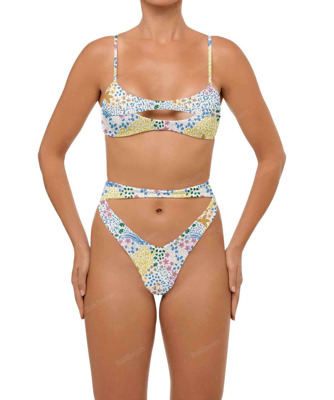 BSWS-B108 Hip Cutout Bikini Bottom