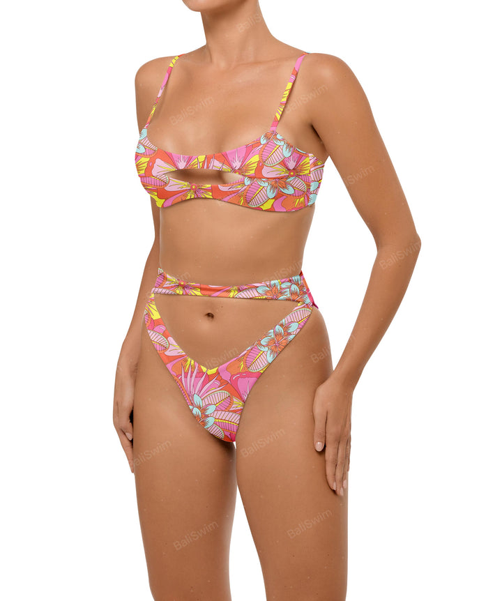 BSWS-T108 Tank top Cutout Bikini Top