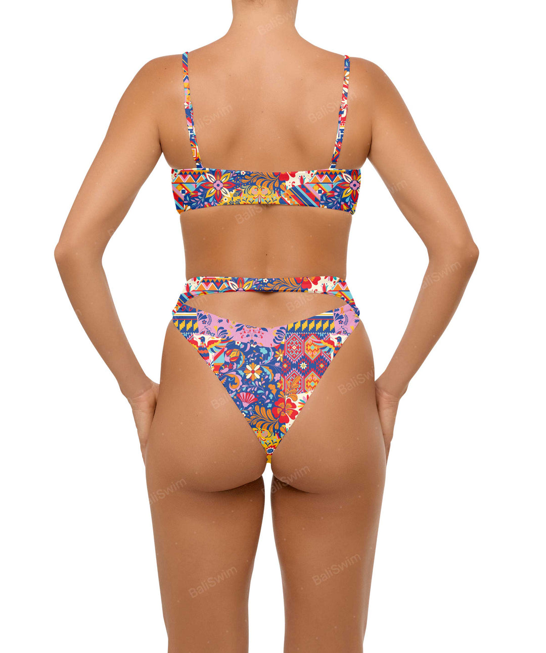 BSWS-T108 Tank top Cutout Bikini Top