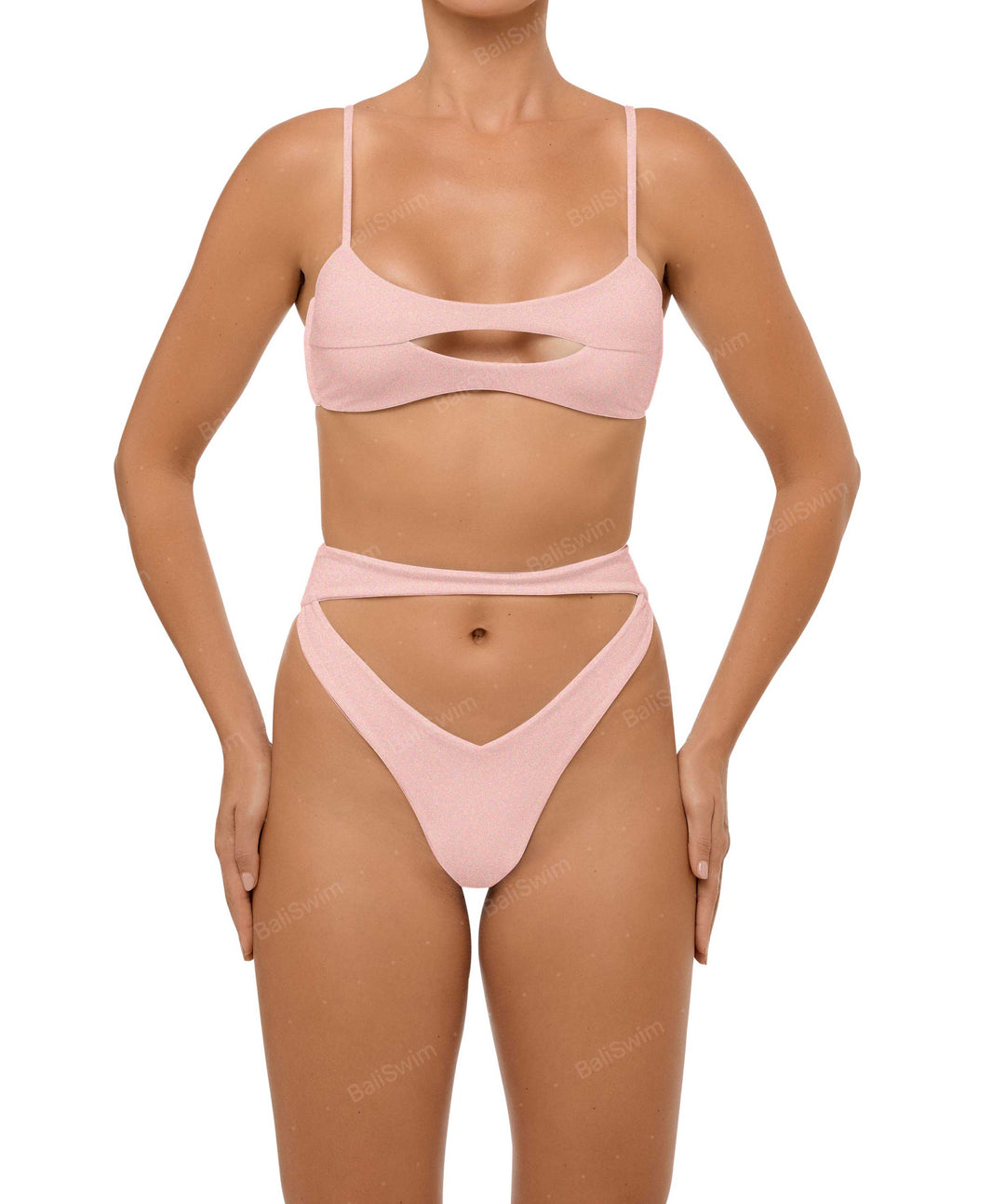 BSWS-B108 Hip Cutout Bikini Bottom