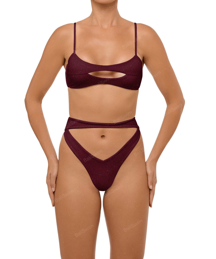 BSWS-B108 Hip Cutout Bikini Bottom