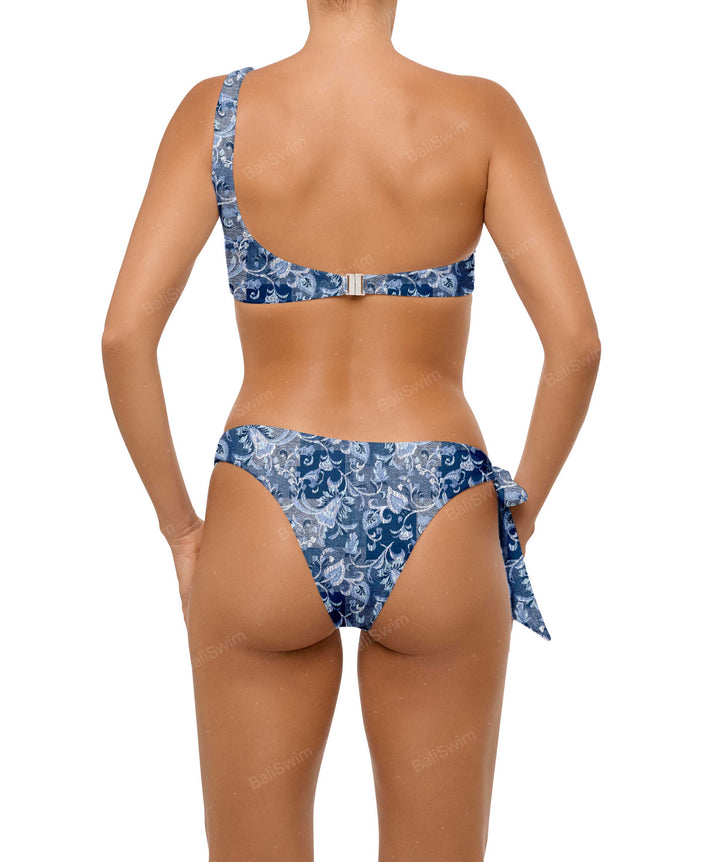 BSWS-T109 Asymmetric Loop Bikini Top