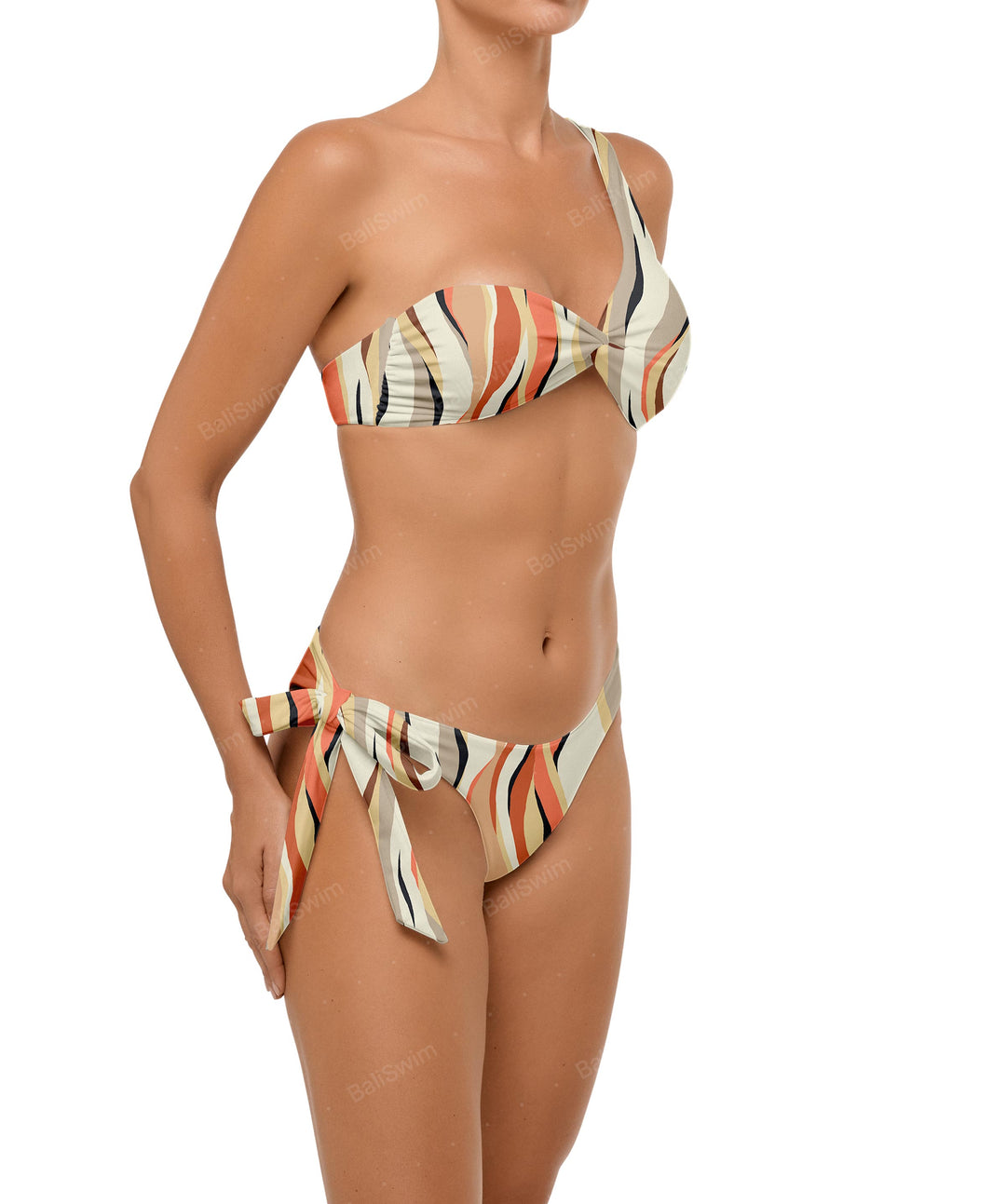 BSWS-B109 Single Side Tie Bikini Bottom