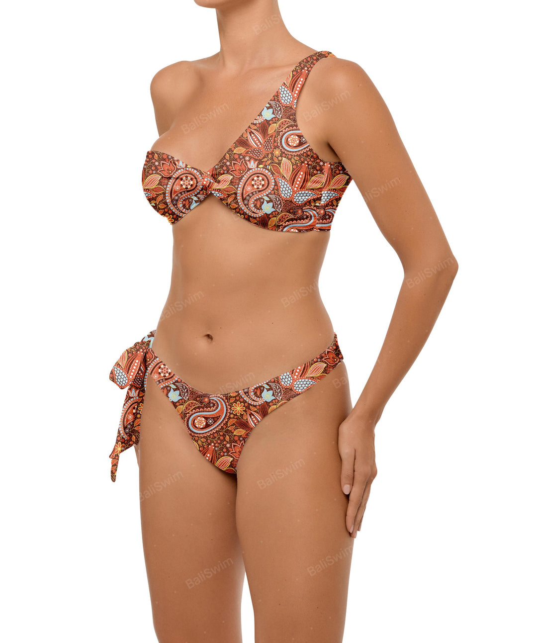 BSWS-B109 Single Side Tie Bikini Bottom