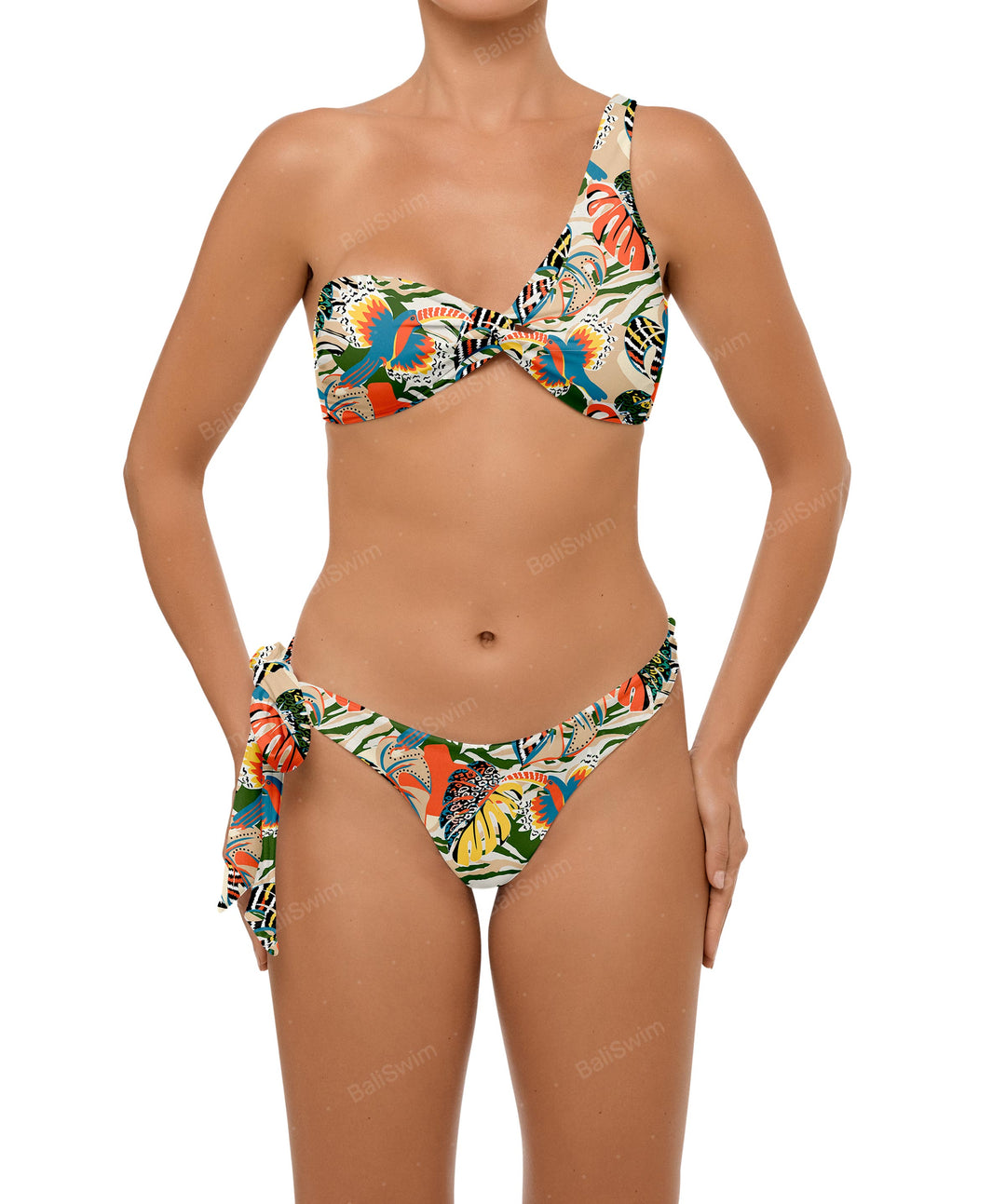 BSWS-B109 Single Side Tie Bikini Bottom
