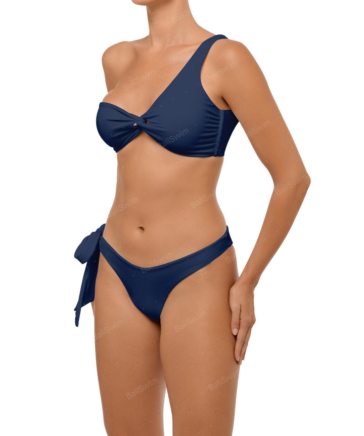 BSWS-T109 Asymmetric Loop Bikini Top