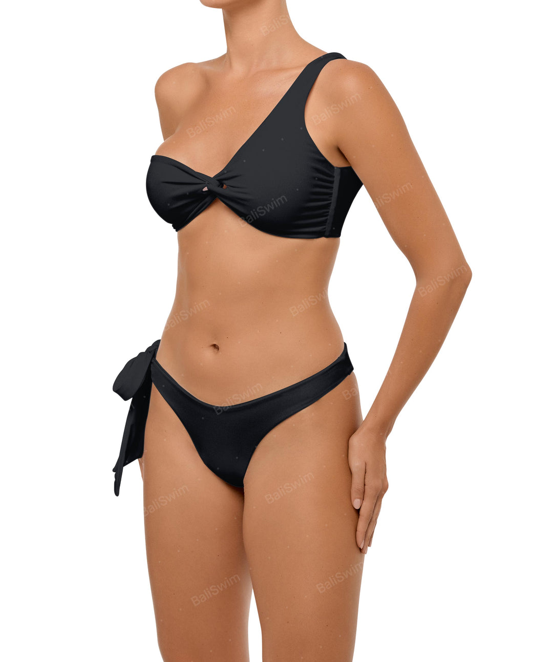 BSWS-B109 Single Side Tie Bikini Bottom