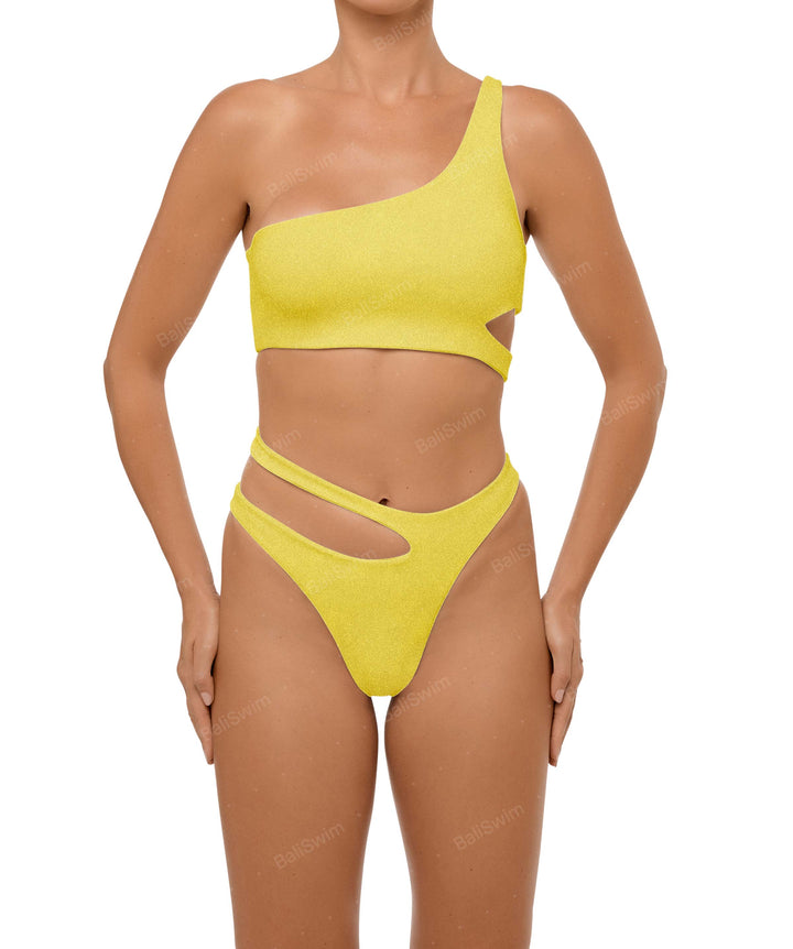 BSWS-T110 Asymmetric Cutout Bikini Top