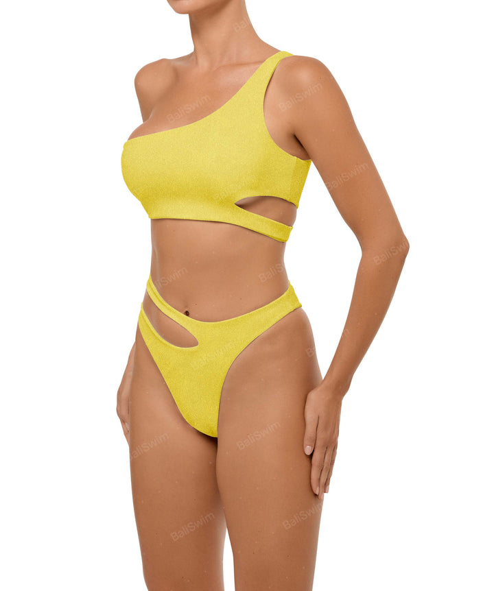 BSWS-T110 Asymmetric Cutout Bikini Top