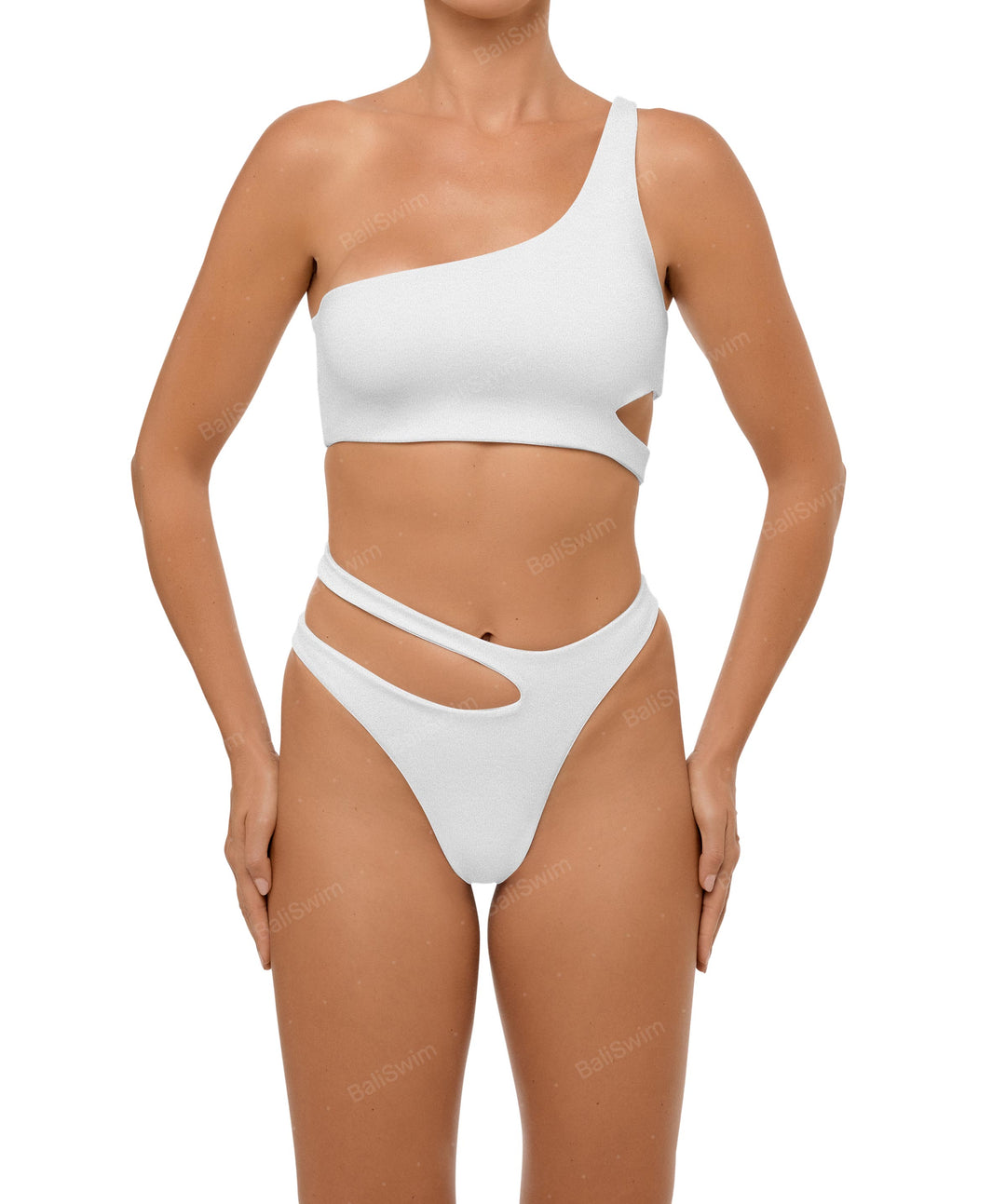 BSWS-T110 Asymmetric Cutout Bikini Top