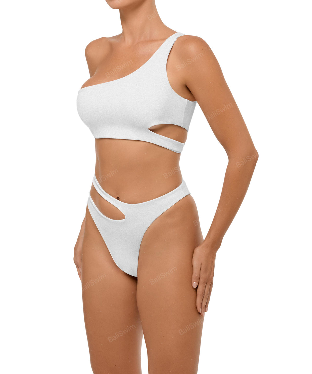 BSWS-T110 Asymmetric Cutout Bikini Top