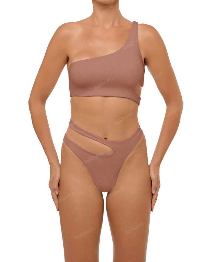 BSWS-T110 Asymmetric Cutout Bikini Top
