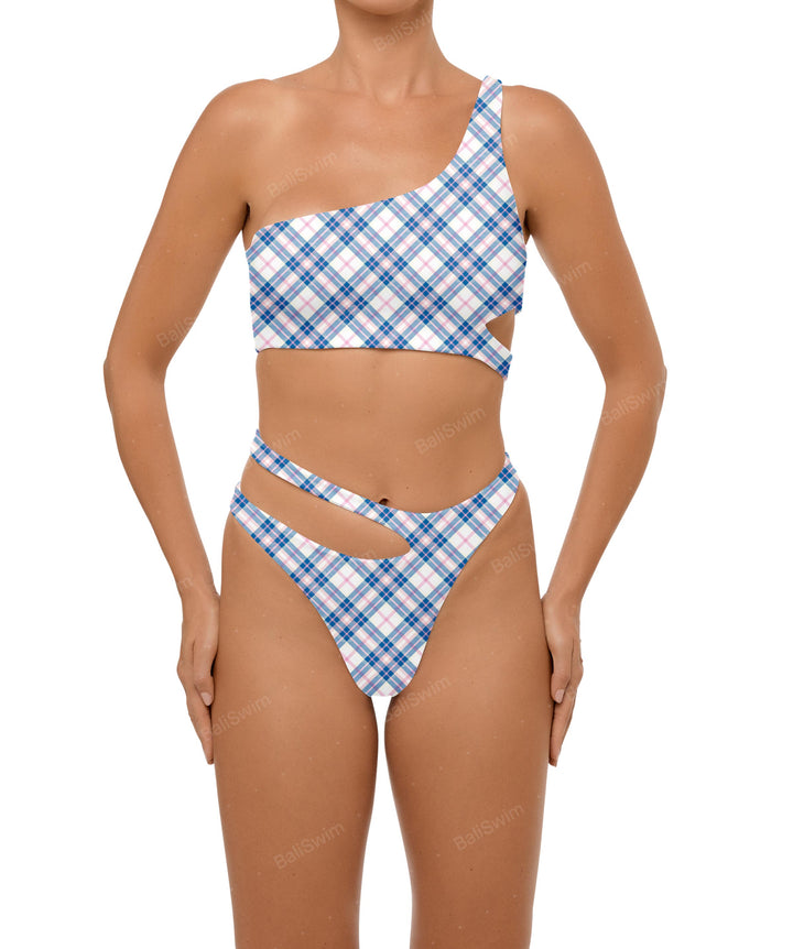 BSWS-B110 Asymmetrical Cutout Bikini Bottom