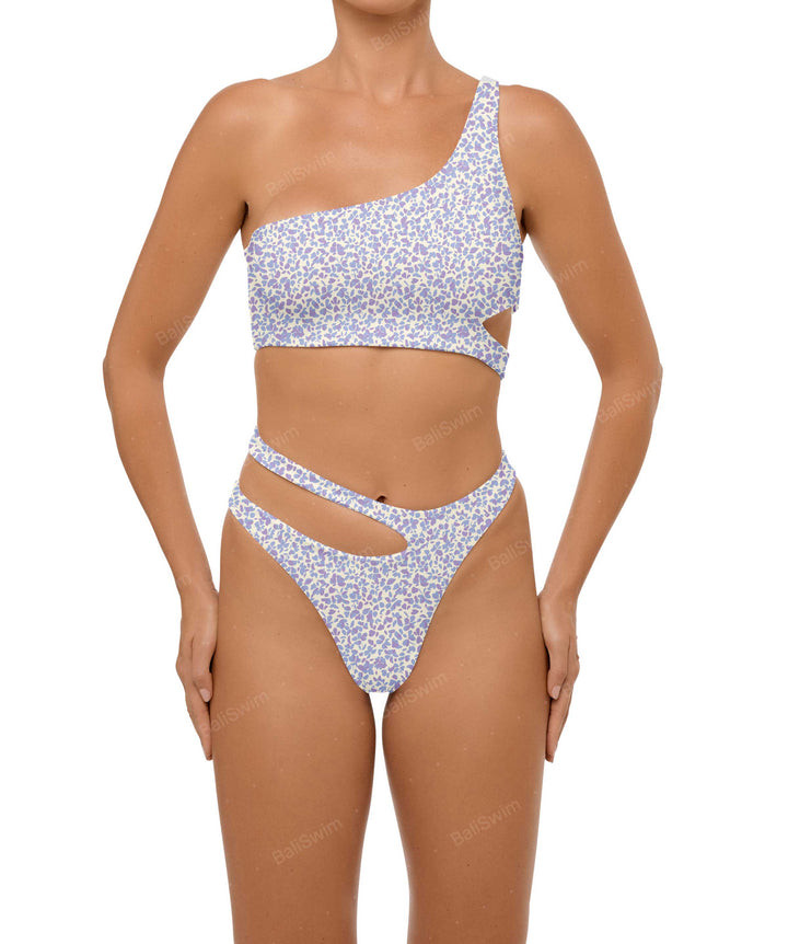 BSWS-B110 Asymmetrical Cutout Bikini Bottom