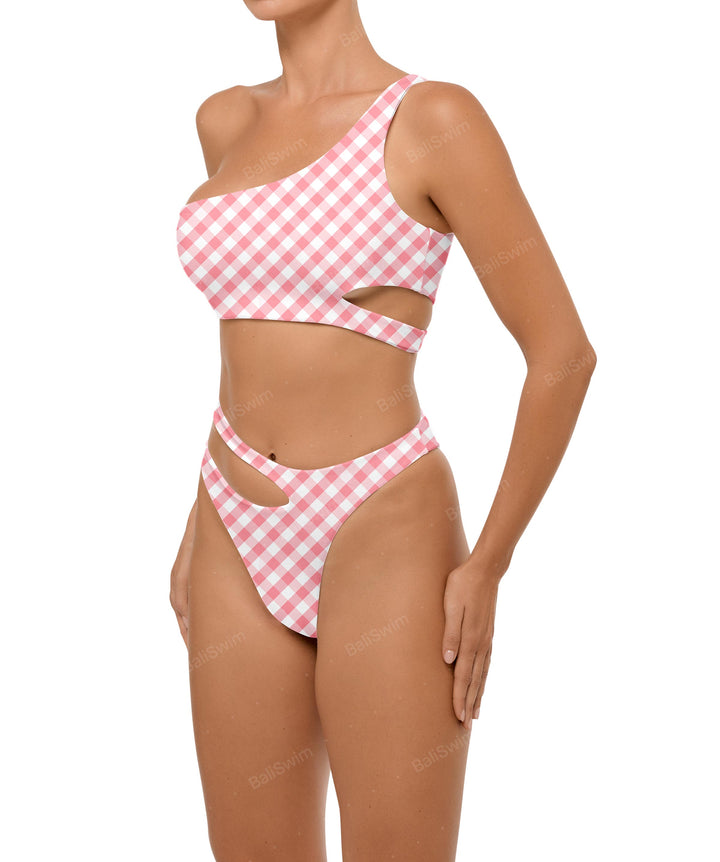 BSWS-T110 Asymmetric Cutout Bikini Top
