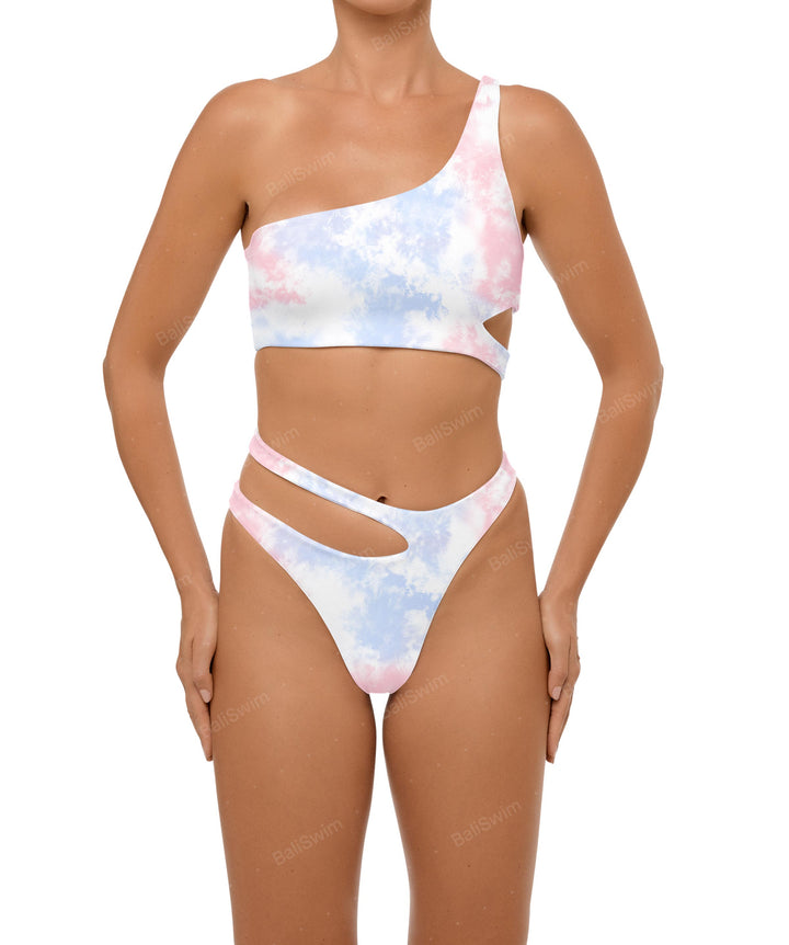 BSWS-T110 Asymmetric Cutout Bikini Top