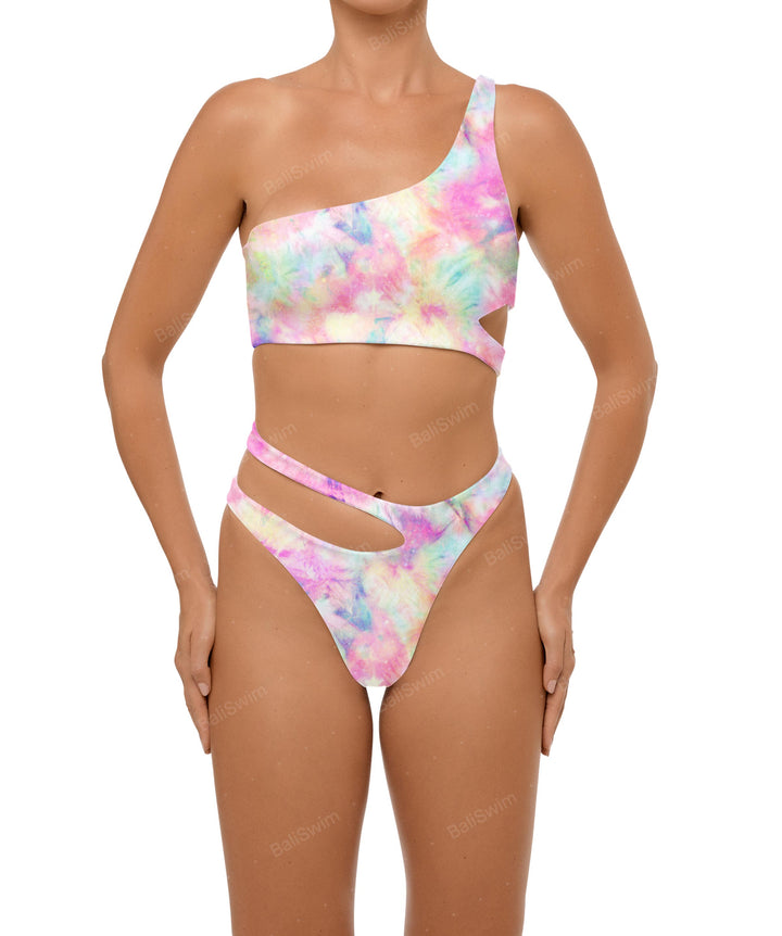 BSWS-T110 Asymmetric Cutout Bikini Top