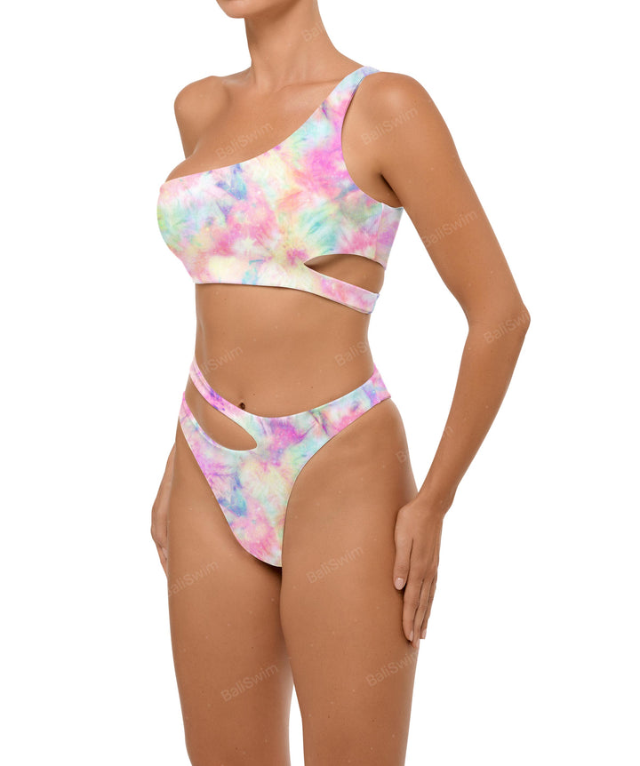 BSWS-T110 Asymmetric Cutout Bikini Top