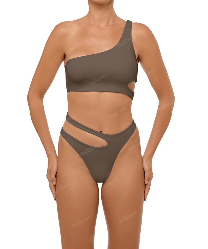 BSWS-T110 Asymmetric Cutout Bikini Top