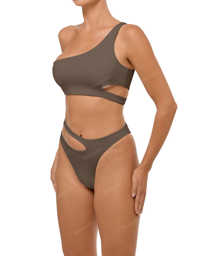 BSWS-T110 Asymmetric Cutout Bikini Top