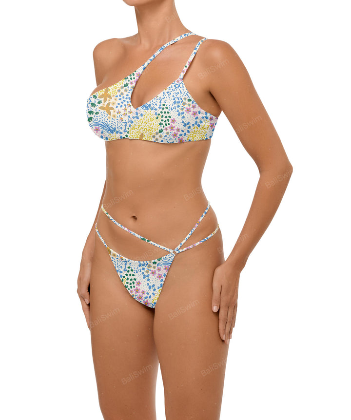 BSWS-B111 Asymmetrical Straps Bikini Bottom