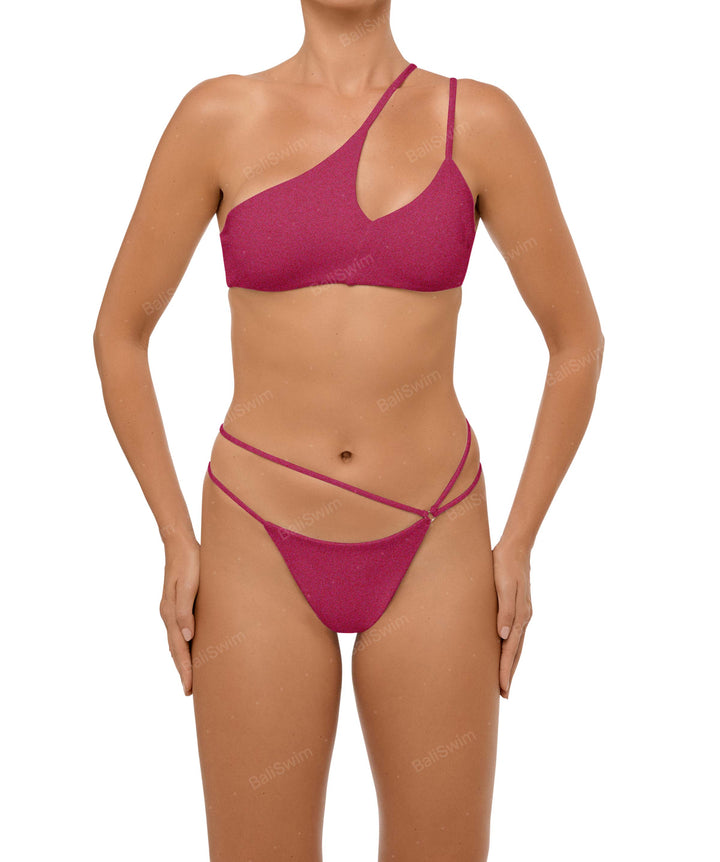 BSWS-B111 Asymmetrical Straps Bikini Bottom