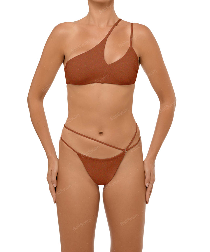 BSWS-B111 Asymmetrical Straps Bikini Bottom