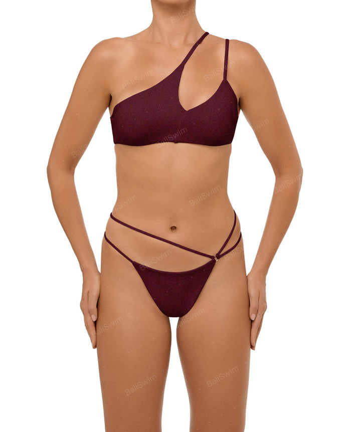 BSWS-B111 Asymmetrical Straps Bikini Bottom