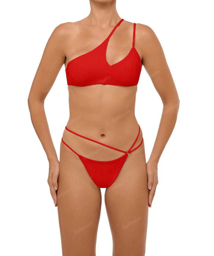 BSWS-B111 Asymmetrical Straps Bikini Bottom