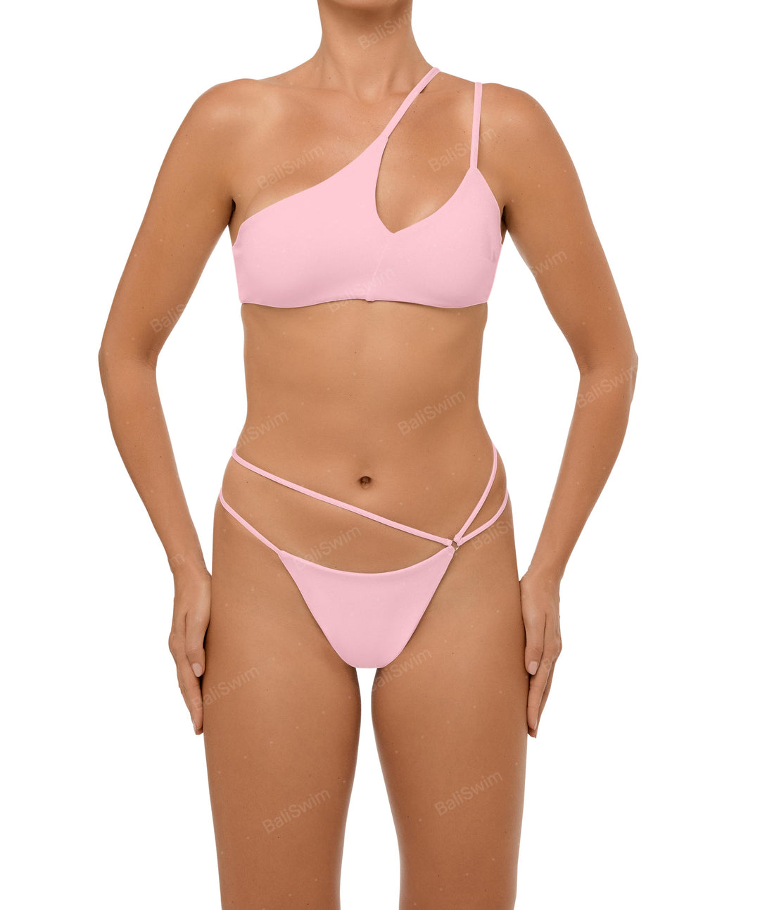 BSWS-B111 Asymmetrical Straps Bikini Bottom