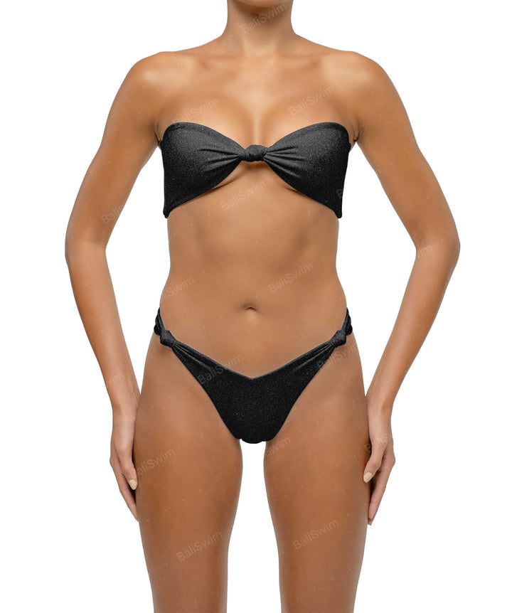 BSWS-T114 Knotted Bandeau Bikini Top