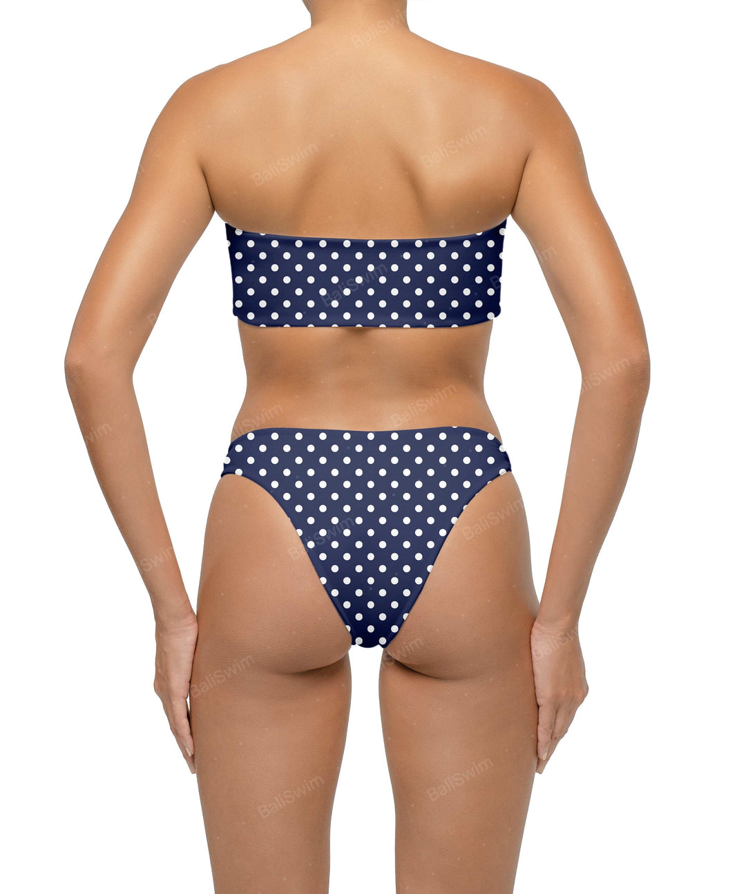 BSWS-T114 Knotted Bandeau Bikini Top