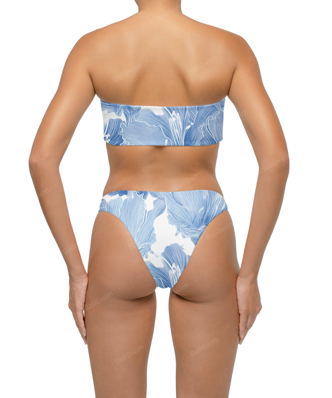 BSWS-T114 Knotted Bandeau Bikini Top