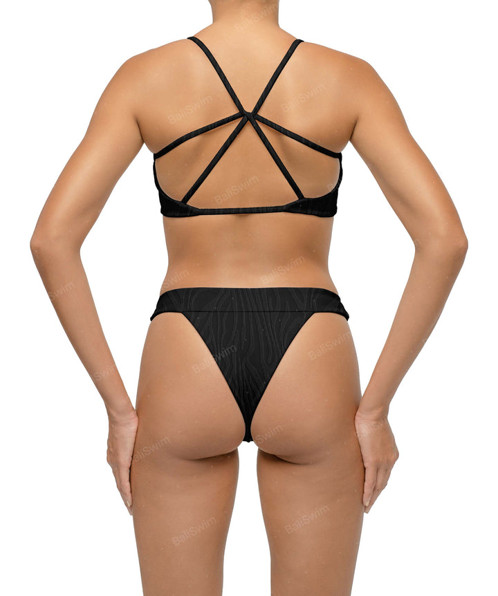 BSWS-T115 Strappy Back Bikini Top