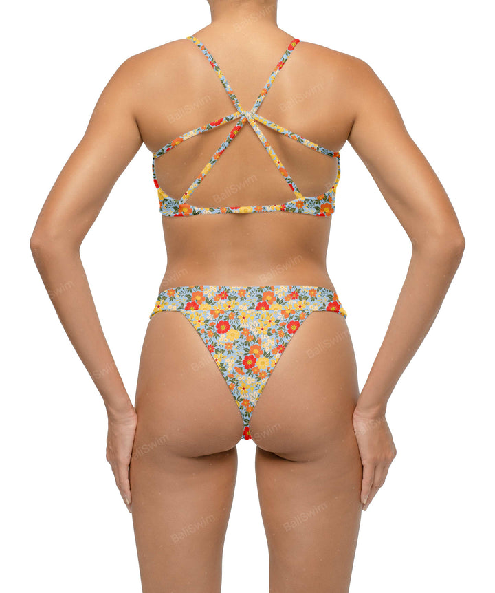 BSWS-T115 Strappy Back Bikini Top