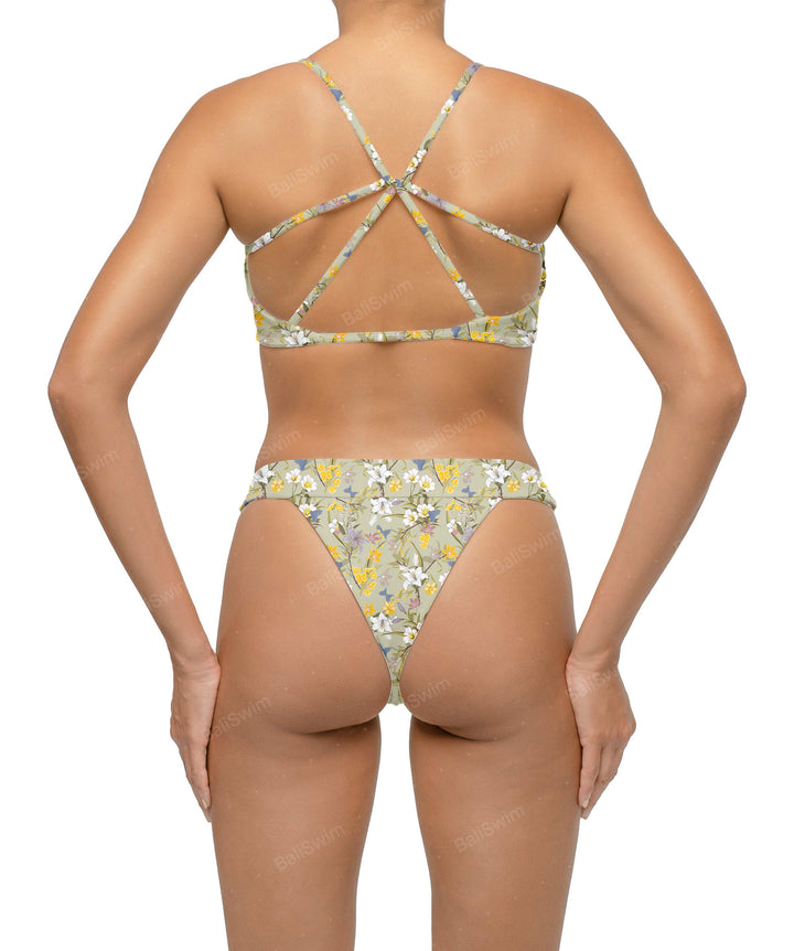 BSWS-T115 Strappy Back Bikini Top