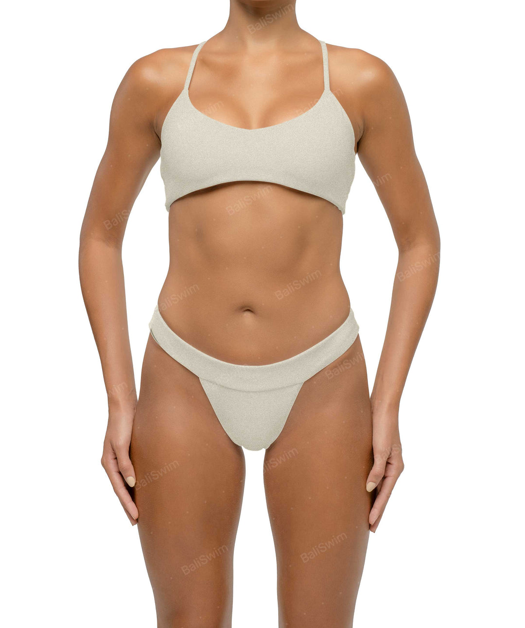 BSWS-T115 Strappy Back Bikini Top