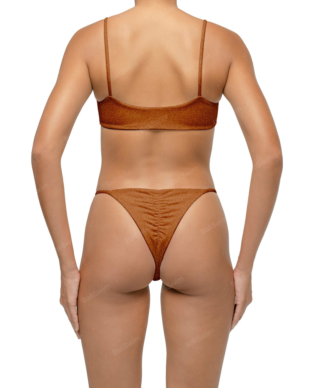 BSWS-T116 Curved Neckline Bikini Top