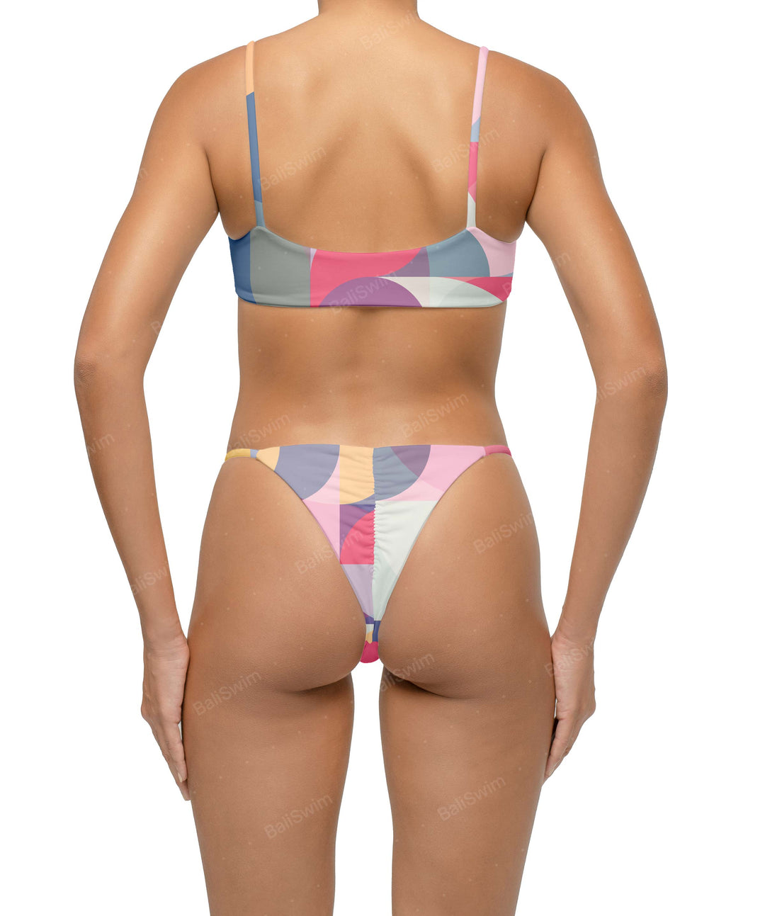 BSWS-B116 Ruched Bikini Bottom