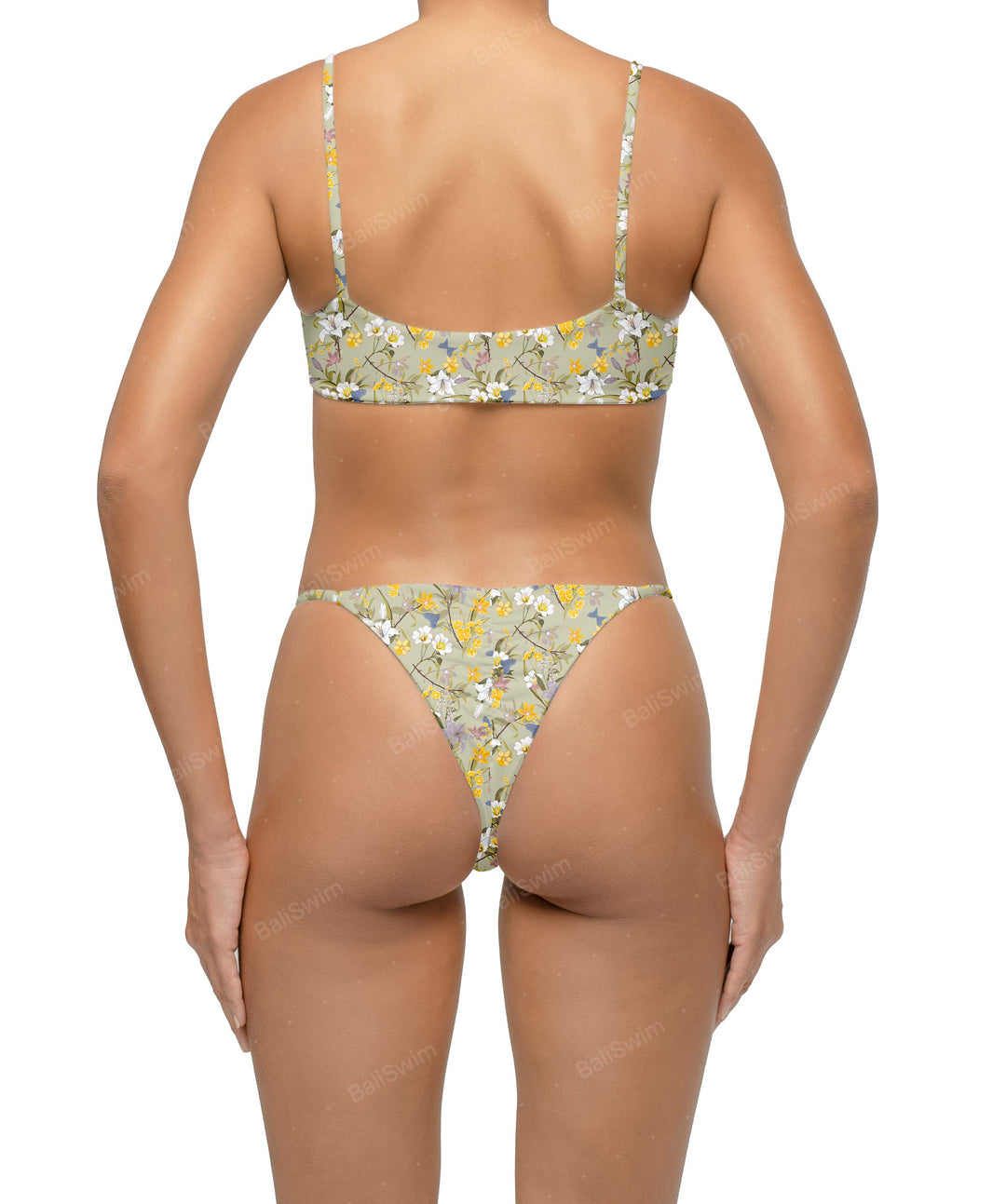 BSWS-B116 Ruched Bikini Bottom
