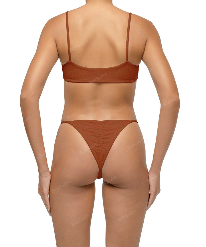 BSWS-B116 Ruched Bikini Bottom
