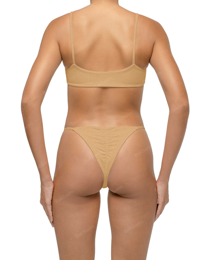 BSWS-B116 Ruched Bikini Bottom
