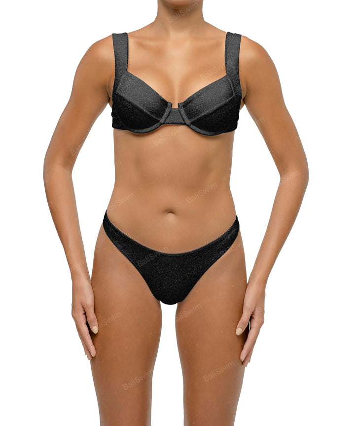 BSWS-B119 Mid Rise Bikini Bottom