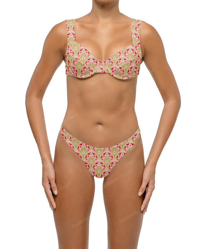 BSWS-B119 Mid Rise Bikini Bottom